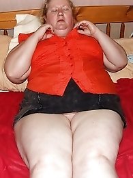 Fascinating fat female seems fuckable