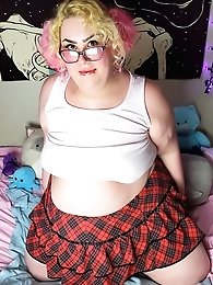 A beautiful woman gives him what he wants in the most natural way.