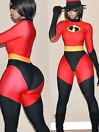 Dazzling BBW women enjoy a huge cock very much